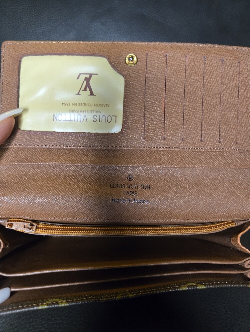 Monogram Continental Wallet Brown & Gold - Picture 4 of 6